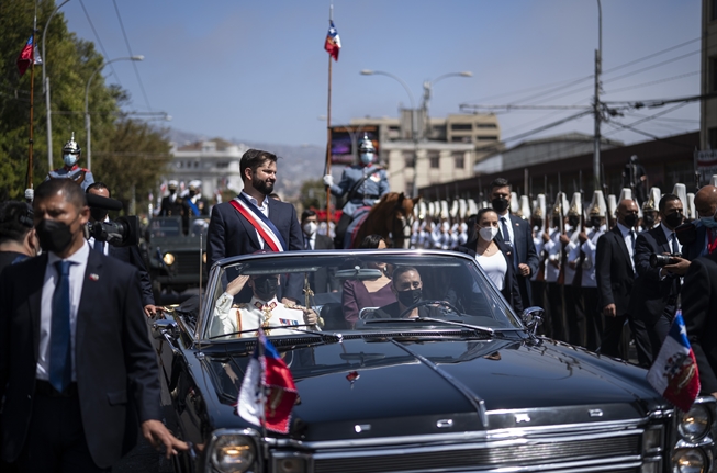 Gabriel Boric Font asume la Presidencia de la República