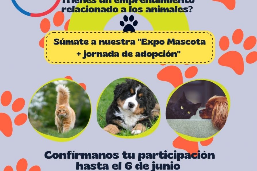 Buscamos expositores para nuestra Expo Mascota + Jornada de Adopción