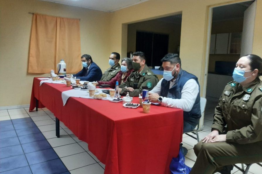 Seguimos trabajando con la comunidad en materias de Seguridad Pública