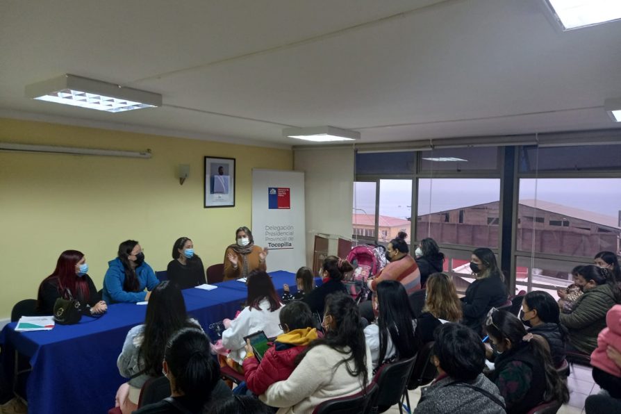 Nos reunimos con la organización “Mujeres Emprendedoras de Tocopilla”.