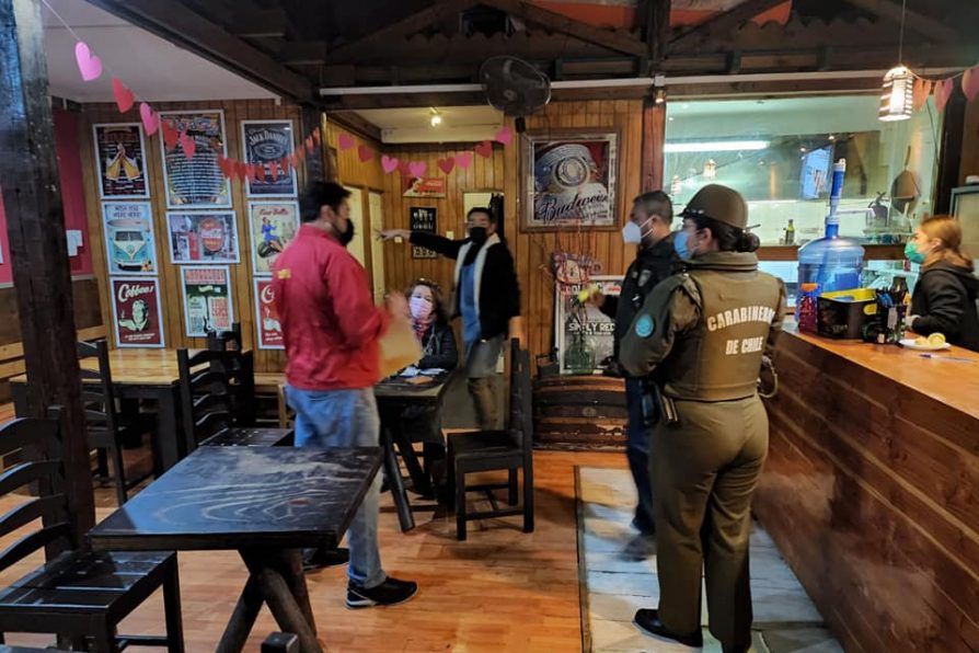 Seguimos realizando fiscalizaciones nocturnas a locales con expendio de alcohol