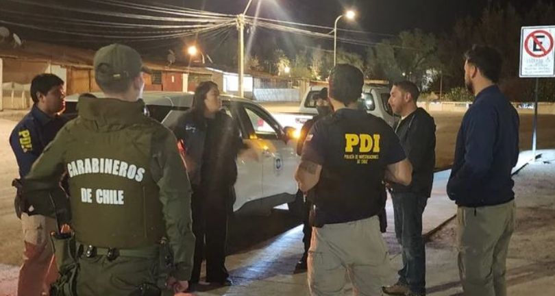 Fiscalización nocturna con las policías en María Elena