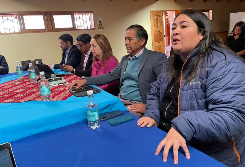 Delegada Rachel Cortés participa en Gabinete Regional en San Pedro de Atacama