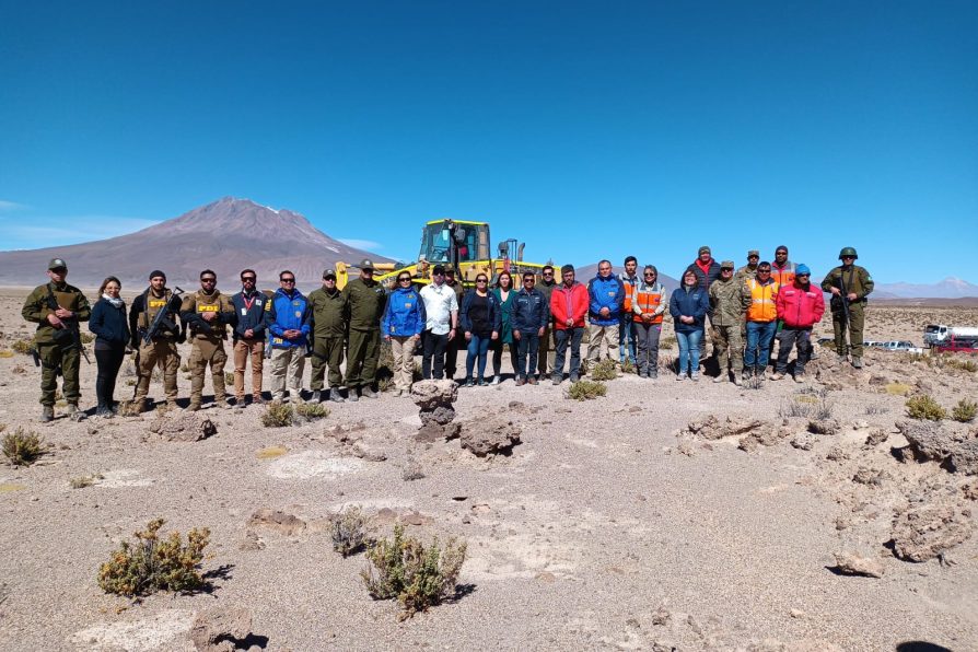 Delegados Presidenciales de la región participan en la inicio de trabajos en los pasos fronterizos