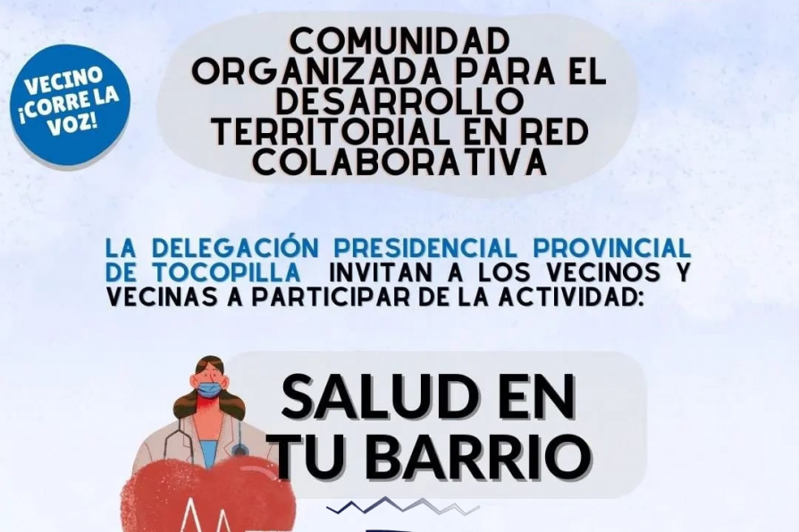 Hospital de Tocopilla y Delegación realizarán operativo de salud en la población 5 de Octubre y sus alrededores