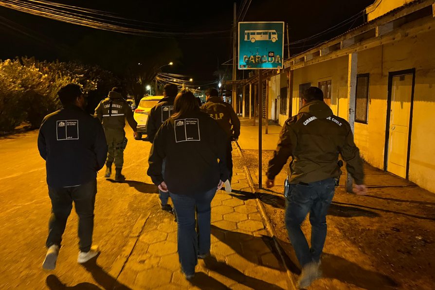 Hubo dos detenidos: Carabineros y Delegación Presidencial Provincial de Tocopilla realizan diversas fiscalizaciones en María Elena